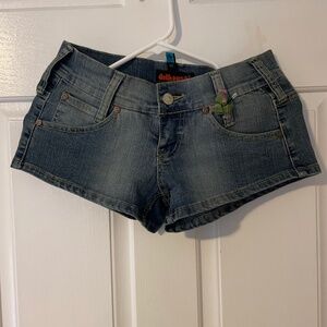 Dollhouse Denim Jean Shorts Y2K
